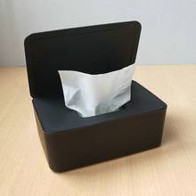 Wet Wipes Dispenser Holder with Lid Dustproof Tissue Storage Box for Home Office C6UF 2024 - buy cheap