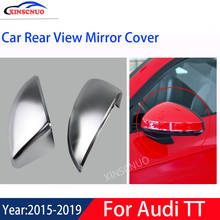 XINSCNUO Car Rear View Mirror Cover 1 Pair For Audi TT 2015 2016 2017 2018 2019 Mirror Covers Caps Replacement 2024 - buy cheap