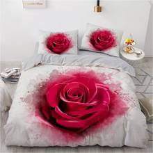 3D Plant Flower Butterfly Duvet Cover Set Soft Comforter Bed Linen Pillowcase Drop Ship Color Home Texitle Luxury Bedding Sets 2024 - buy cheap