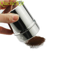 Stainless Steel Chocolate Shaker Cocoa Flour Icing Sugar Powder Coffee Sifter Lid Shaker Flour Salt Sifter Condiment Bottle 2024 - buy cheap