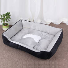 Warm Pet Dog Bed Non-slip Washable Small Medium Large Dog Soft Pet House Mat Lounger Bench Cat Sofa Supplies Pets Sleeping Nest 2024 - buy cheap