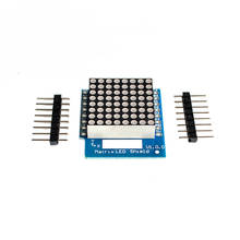 8x8 матричный WEMOS D1 Мини цифровой светодиодный Дисплей, сигнал Выход модуль контроллера светодиодный щит V1.0.0 для Arduino 2024 - купить недорого
