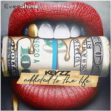 EverShine 5D алмазная вышивка своими руками рот Стразы искусство алмазная живопись деньги вышивка крестиком пейзаж мозаичные наборы домашний декор 2024 - купить недорого