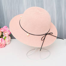 2020 Summer Straw Hat Women Big Wide Brim Beach Hat Floppy Foldable Uv Protection Sun Hats For Women Bowknot Summer Hat #LR1 2024 - buy cheap