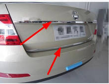 Embellecedor de moldura para puerta trasera de coche, accesorios para Skoda Rapid 2013-2018 2024 - compra barato