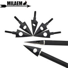 3/6/12pcs 116Gr Archery Arrowheads Traditional Shooting Broadheads Compound Recurve Bow And Arrow Hunting Shooting Accessories 2024 - buy cheap