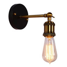 Nordic loft industrial retro creative wall light vintage personality simple wall lamp E27 bulb for Living Room bar corridor cafe 2024 - buy cheap