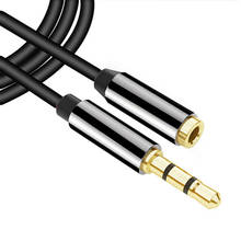 1m / 3m / 5m AUX Cable Stereo 3.5mm Audio Extension Cable Jack Male to Female Headphone Cable For Car Earphone Speaker 2024 - buy cheap