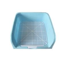 Portable Pet Dog Cat Toilet Lattice Tray with Column Urinal Bowl Pee Training Toilet Easy to Clean Pet Product 2024 - buy cheap