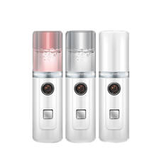 Spray facial de beleza, máquina hidratante portátil, névoa nano iônica, umidificador facial, ferramenta de limpeza de poros 2024 - compre barato