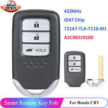 KEYECU 3 Button 433MHz 47 Chip for Honda CRV CR-V 2018 Remote Key Fob 72147-TOA-H31 72147-TLA-T110-M1 A2C98319100 A2C98318300 2024 - buy cheap