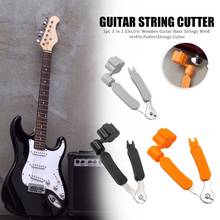 1pc Guitar String Winder Easy to Carry Multi-purpose Electric Wood Guitar Winder Pin Puller String Cutter Guiter Parts 2024 - buy cheap