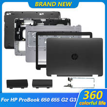Original New For HP Probook 650 G2 655 G2 G3 LCD Back Cover/Front Bezel/LCD Hinges/Palmrest/Bottom Case 840724-001 840726-001 2024 - buy cheap