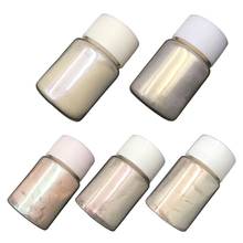 DIY Crafts Jewelry Making Pearlescent Powder Crystal Epoxy Pigment Filling Color Magic Bright Glitter 2024 - buy cheap