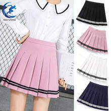 Sports Tennis Skirts Women Skorts Dance Skirt Student Baseball Skirt Uniform Striped PleatedTennis Skirt High Waist Sport 2024 - buy cheap