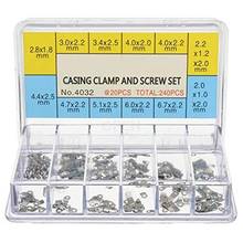 240Pcs Watch Casing Clamp Movement Adapter Securing Screw Washer Repair Part Tools With Box For ETA 2824 2836 2846 2024 - buy cheap