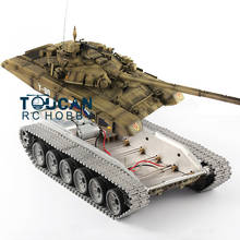 Heng Long 1/16 3938 T90 RC Tank Metal Chassis Infrared 360 Turret Barrel Recoil TH16815 2024 - buy cheap