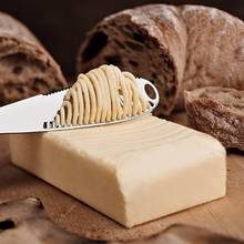 Cortador de mantequilla de acero inoxidable, cuchillo para manteca, queso con agujero, Crema de limpieza multifunción, Jam, postre, Toast, cubiertos, utensilios de cocina 2024 - compra barato