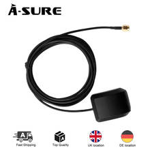 A-Sure Car GPS Receiver SMA Conector Cable Universal RP-SMA Male 3 Meter GPS Aerial Antenna Cable Right Angle For Car Auto Radio 2024 - buy cheap