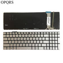 New FOR ASUS GL771 GL771J GL771JW GL771JM N552VW N552VX G771JM G771JW backlit Russian RU laptop keyboard silver 2024 - buy cheap
