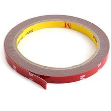 2pcs Portable Useful Auto Acrylic Foam Double Sided Attachment Tape 3M 8mm #3847 2024 - buy cheap