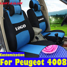 CARTAILOR custom fit seat covers for Peugeot 4008 car accessories sandwich car seat cover set decorative cover seats supports 2024 - buy cheap