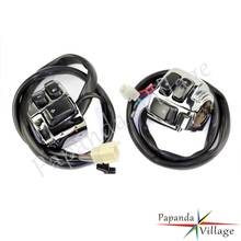 1 polegada, interruptor de controle, cabo, buzina, interruptor de luz para harley softail dyna sportster v-rod 2013-2018 2024 - compre barato