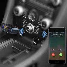 C52S Автомобильный MP3-плеер Bluetooth приемник передатчик автомобильный usb fm-передатчик Bluetooth автомобильный комплект беспроводной радио адаптер fm-модулятор 2024 - купить недорого