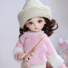 Кукла Shuga сказочная Mien 1/6 BJD SD, модель Yosd для маленьких девочек и мальчиков, глаза, высококачественные игрушки, фигурки из смолы на Рождество 2024 - купить недорого