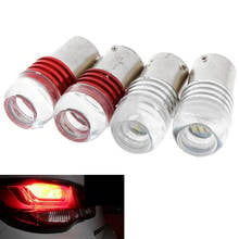 2PC High Quality Red/White Strobe Flash Light Brake Blink Led Tail Car Reverse Bulb Auto Tail Stop Lamp 2024 - buy cheap