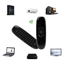 Russian English C120 Fly Air Mouse 2.4G Mini Wireless Keyboard Rechargeable Remote Control for PC Android TV Box  D08A 2024 - buy cheap