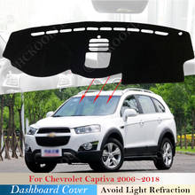 Cubierta de salpicadero, almohadilla protectora para Chevrolet Captiva 2006 -2018 Holden Daewoo Winstorm, accesorios, tablero, parasol, alfombra 2024 - compra barato