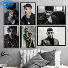 Zayn-Póster de Malik, pintura en lienzo de cantante de música Pop, carteles e impresiones, imagen artística de pared para decoración del hogar y sala de estar 2024 - compra barato