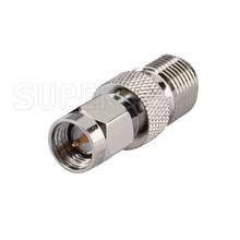 Superbat SMA Male Plug to F Type Jack Female Straight RF Coaxial Connector Adapter 2024 - buy cheap