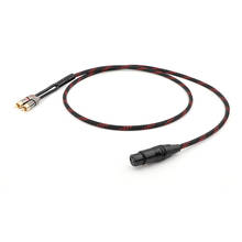 Cable de extensión de audio de alta calidad XLR hembra a 2 RCA, 1 unidad 2024 - compra barato