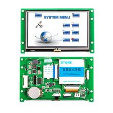 Цветной ЖК-монитор 4,3 дюйма TFT с процессором RS232, модуль Diplay для промышленного управления HMI 2024 - купить недорого