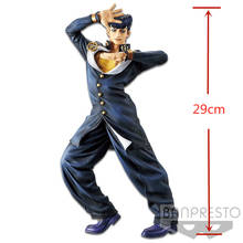 Figura de ação japonesa original do anime, 2021, 29cm, jojo's bizarre adventure, higashikata, josuke, modelo colecionável 2024 - compre barato