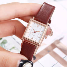 Women's Watch Retro Belt Watch Simple Digital Dial Dial Fashion Quartz Watch Specials Hot new Sale часы женские reloj mujer 03* 2024 - buy cheap