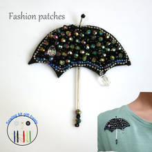 Bordados bordados para roupas, patches de moda para guarda-chuva com strass bordados para costurar roupas, patch de lantejoulas e aplique 2024 - compre barato