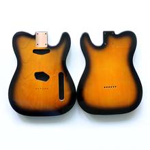 Donlis 2 piece Alder high gloss finished Tele style Electric Guitar body in Tobacco sunburst color 2024 - buy cheap