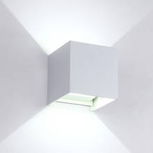 6W 12W Waterproof AC85-265V Surface Mounted LED Wall Light Modern Nordic Luminaire Indoor Wall Lamps Living Room Porch Outdoor 2022 - buy cheap