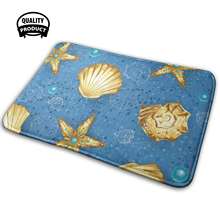 Seashells Pattern 3D Household Goods Mat Rug Carpet Cushion Shells Large Shells Shells Shells For Pond Small Shells Flip Flops 2024 - buy cheap