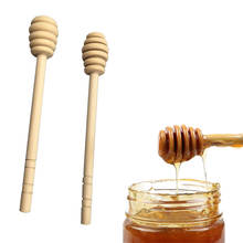 Barra agitadora de mel, de alta qualidade, cabo de mistura, colher, prática, 1 peça, ferramenta de cozinha para mel, de madeira 2024 - compre barato