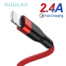 KUULAA USB Cable for iPhone Cable 11 XS Max XR X 8 7 6 Plus 6S 5 S Plus iPad mini 4 Fast Charging Cables Mobile Phone Charger 2024 - buy cheap