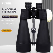 LUXUN-prismáticos potentes HD para Astronomía, prismas profesionales grandes para caza y Camping, 20x80, Bak4 2024 - compra barato