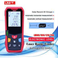 UNI-T Laser Distance Meter 80M 100M 120M 150M Electronic angle laser Rangefinder measure tape roulette Trena Laser Ruler Tools 2024 - buy cheap