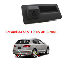 CCD HD Car Trunk Handle Rear View Camera Waterproof For Audi A4 A5 S5 Q3 Q5 2010 2011 2012 2013 2014 2015 2016 2017 2018 2024 - buy cheap