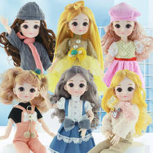 12 дюймов BJD 1/6 кукла; Комплект одежды для принцессы платье для девочек; 30 см 20 суставов макияж одеваются милые куклы, игрушки для девочек Подарки «сделай сам»,секс кукла кукла лол игрушки для девочек куклы игрушки 2024 - купить недорого