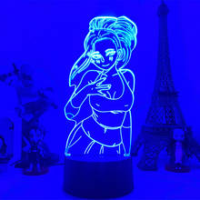 Светодиодная лампа в стиле аниме «Моя геройская Академия», 3D светильник, подарок на Рождество, для детской спальни, дистансветильник, популярная игра в герои Академии 2024 - купить недорого