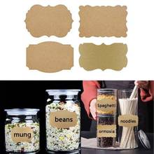 250 pces/rolo diy em branco kraft etiqueta artesanal cozimento selo adesivos etiqueta de presente para jar k1mf 2024 - compre barato